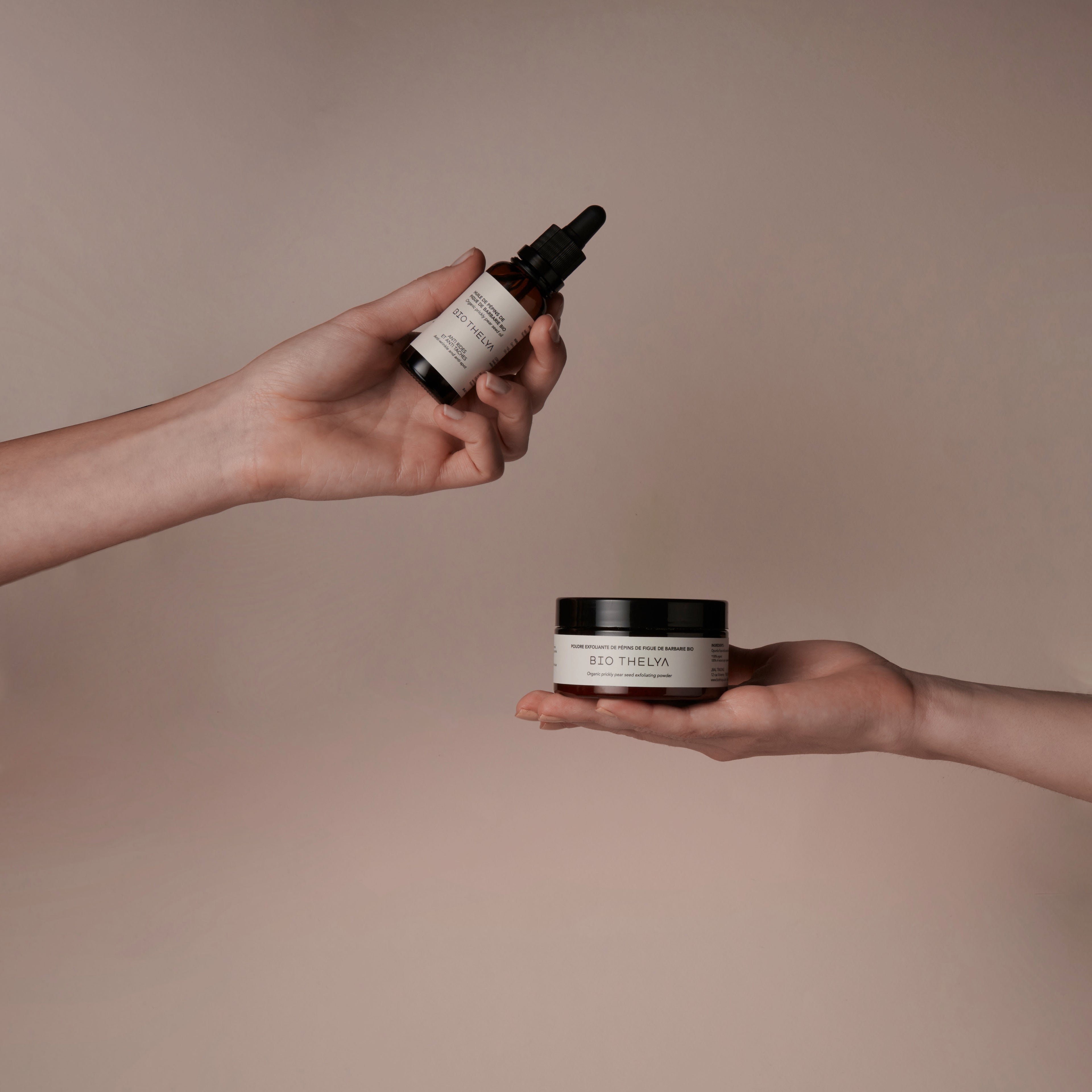 DUO HUILE & POUDRE DE PÉPINS DE FIGUE DE BARBARIE BIO